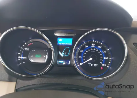 2013 Hyundai Sonata Hybrid Limited из США, поврежденный, VIN KMHEC4A41DA067322